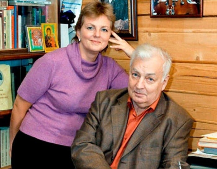 Михаил Державин и его дочь Мария