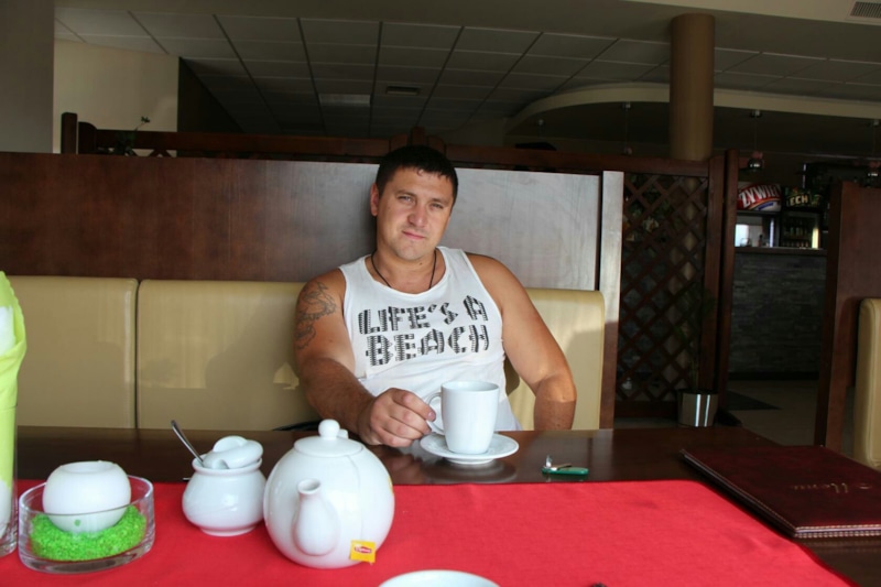 Владимир Курский в молодости