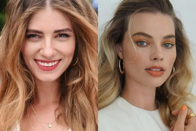 Дарья Петрожицкая и Марго Робби (похожи)