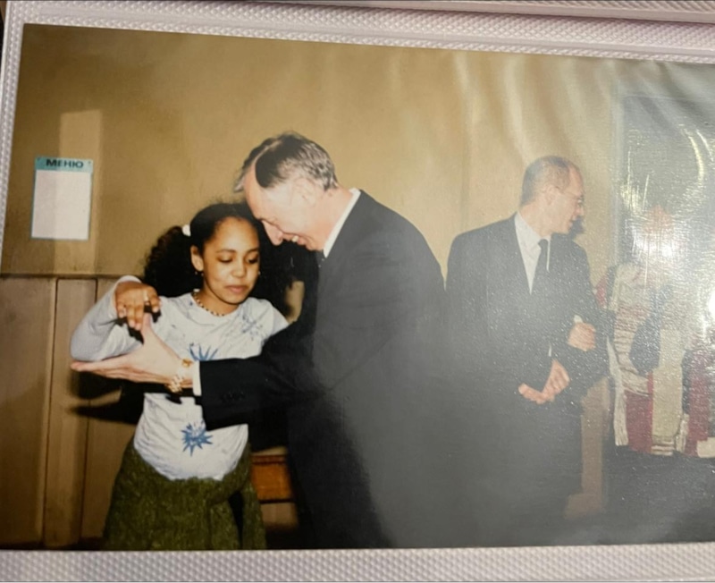 Тереза Диуро в детстве