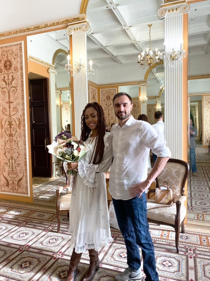 Тереза Диуро и Дмитрий Щипачёв