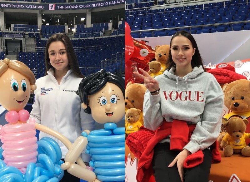 Камила Валиева и Алина Загитова похожи Камила Валиева и Алина Загитова похожи