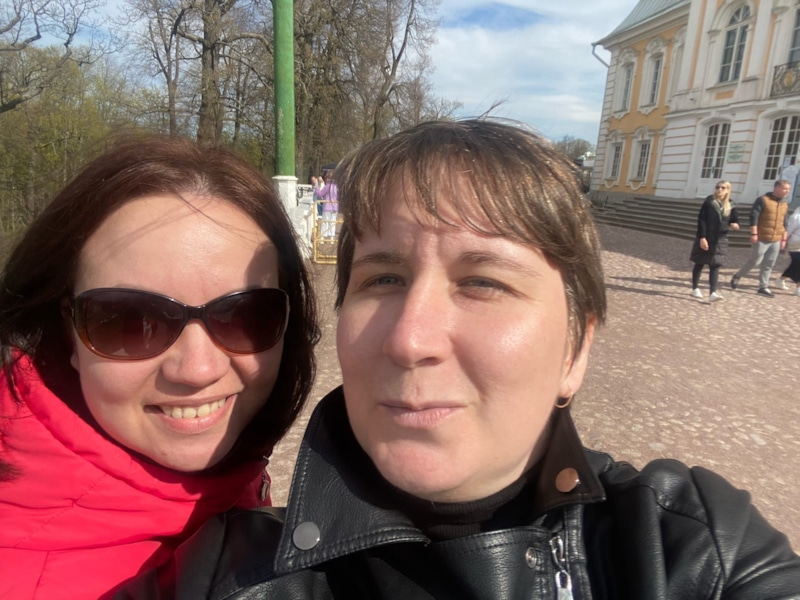 Юлия Шкутова и Наталья Косухина