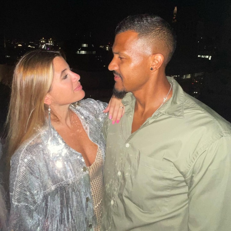 Саломон Рондон с женой