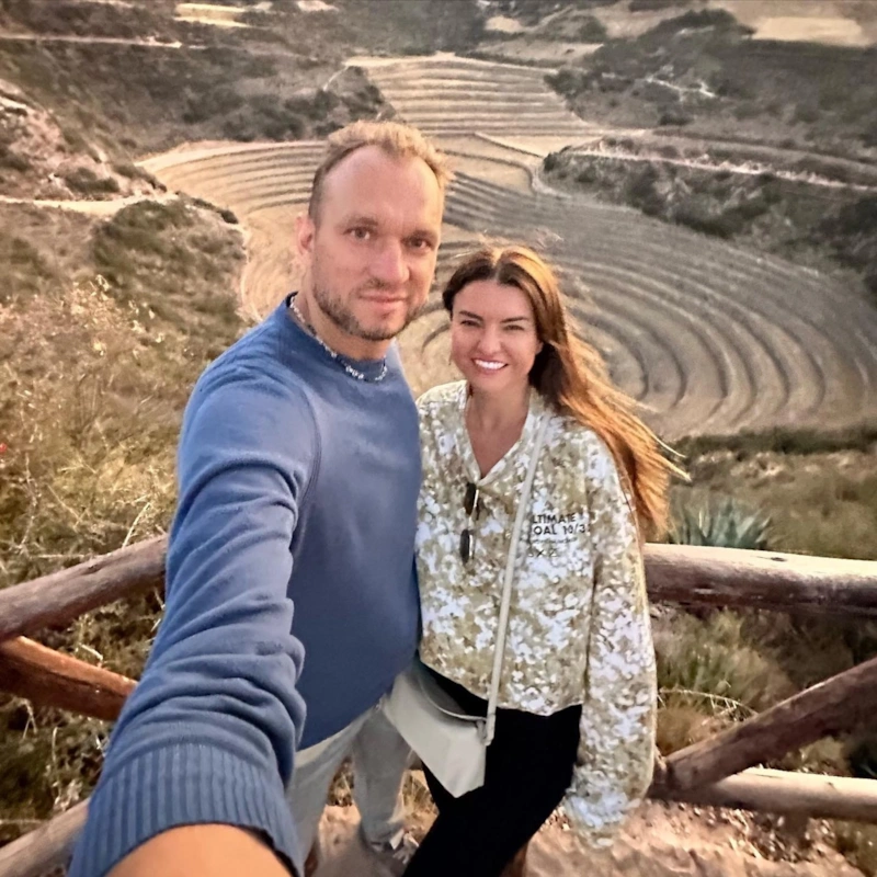 Максим Темченко и жена Надежда Гайдукевич