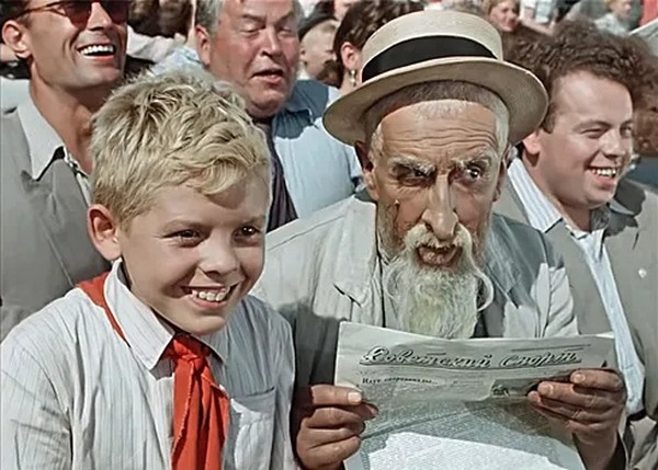 Николай Волков и Алексей Литвинов в фильме «Старик Хоттабыч»