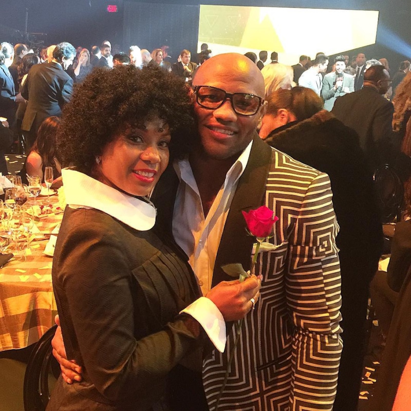 Йоэль Ромеро с женой