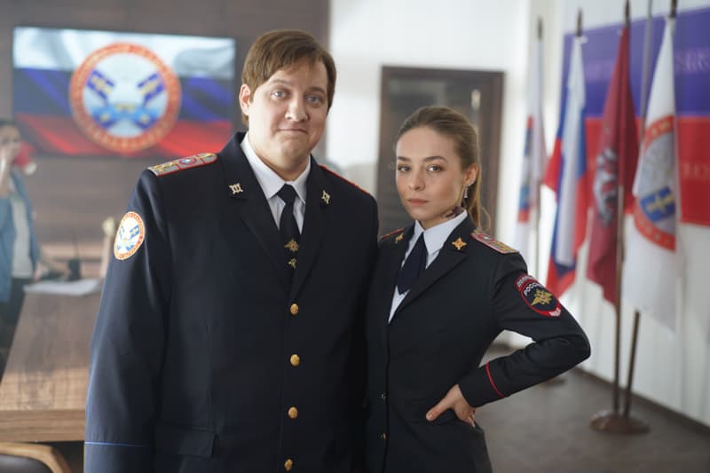 Кадр из сериала «Полицейский с Рублевки»