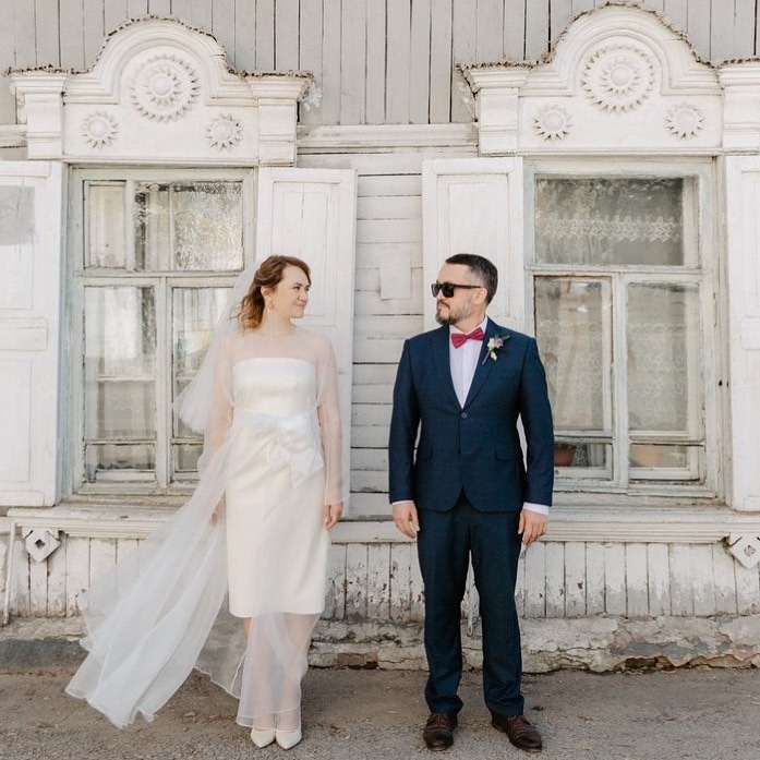 Лилия Чанышева и ее муж Алмаз