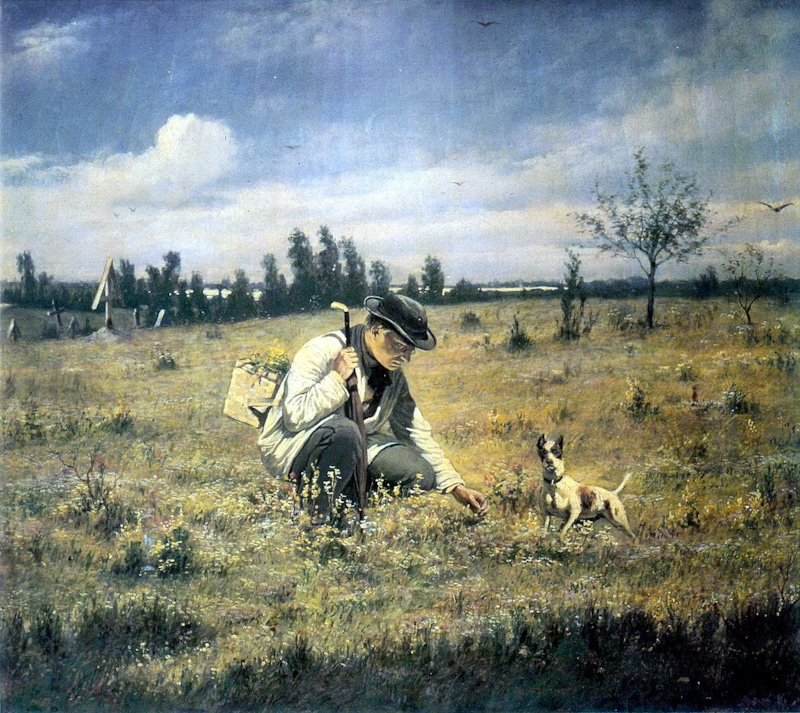В. Перов "Ботаник". (https://ru.wikipedia.org/wiki/%D0%A1%D0%BF%D0%B8%D1%81%D0%BE%D0%BA_%D0%BA%D0%B0%D1%80%D1%82%D0%B8%D0%BD_%D0%92%D0%B0%D1%81%D0%B8%D0%BB%D0%B8%D1%8F_%D0%93%D1%80%D0%B8%D0%B3%D0%BE%D1%80%D1%8C%D0%B5%D0%B2%D0%B8%D1%87%D0%B0_%D0%9F%D0%B5%D1%80%D0%BE%D0%B2%D0%B0#/media/%D0%A4%D0%B0%D0%B9%D0%BB:%D0%9F%D0%B5%D1%80%D0%BE%D0%B2_%D0%91%D0%BE%D1%82%D0%B0%D0%BD%D0%B8%D0%BA.jpg) В. Перов "Ботаник". (https://ru.wikipedia.org/wiki/%D0%A1%D0%BF%D0%B8%D1%81%D0%BE%D0%BA_%D0%BA%D0%B0%D1%80%D1%82%D0%B8%D0%BD_%D0%92%D0%B0%D1%81%D0%B8%D0%BB%D0%B8%D1%8F_%D0%93%D1%80%D0%B8%D0%B3%D0%BE%D1%80%D1%8C%D0%B5%D0%B2%D0%B8%D1%87%D0%B0_%D0%9F%D0%B5%D1%80%D0%BE%D0%B2%D0%B0#/media/%D0%A4%D0%B0%D0%B9%D0%BB:%D0%9F%D0%B5%D1%80%D0%BE%D0%B2_%D0%91%D0%BE%D1%82%D0%B0%D0%BD%D0%B8%D0%BA.jpg)