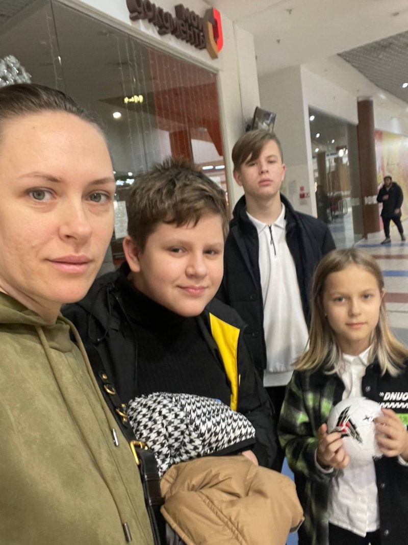 Екатерина Губарева с детьми Екатерина Губарева с детьми