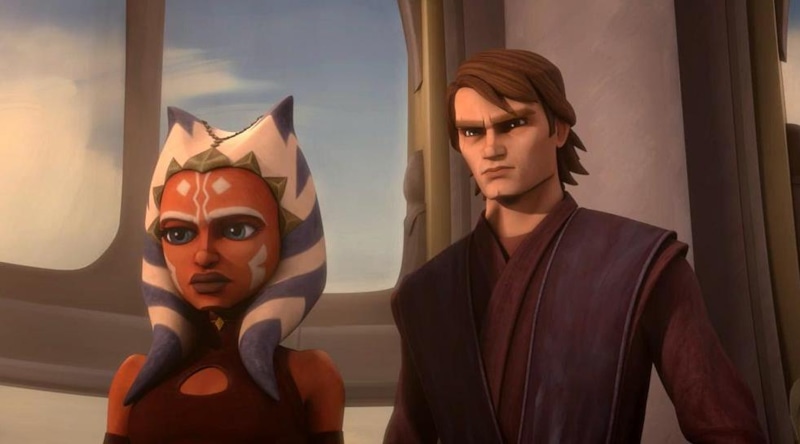 Асока Тано и Энакин Скайуокер