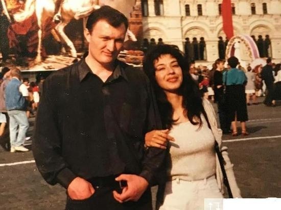 Аслан Гагиев с женой в молодости
