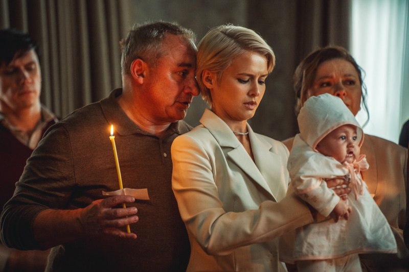 Кустов (Николай Фоменко) и Наташа (Любовь Аксенова) в сериале «Почка» / Фото: Кинориум