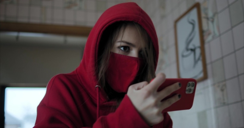 Кристина Корбут в образе Насти в фильме «Слежка» / Фото: Кинориум