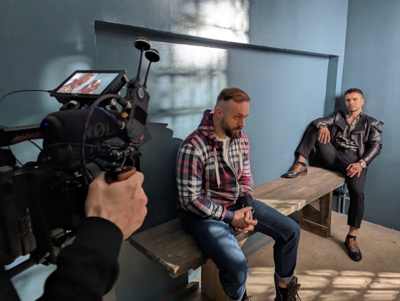 Стеклов (Максим Щеголев) и Хромов (Андрей Давыдов) в сериале «Сармат» / Фото: Кино-Театр.РУ