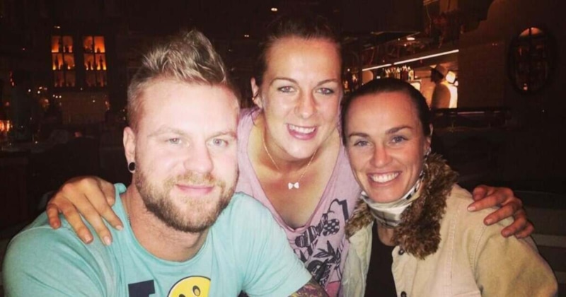 Анастасия Павлюченкова с братом