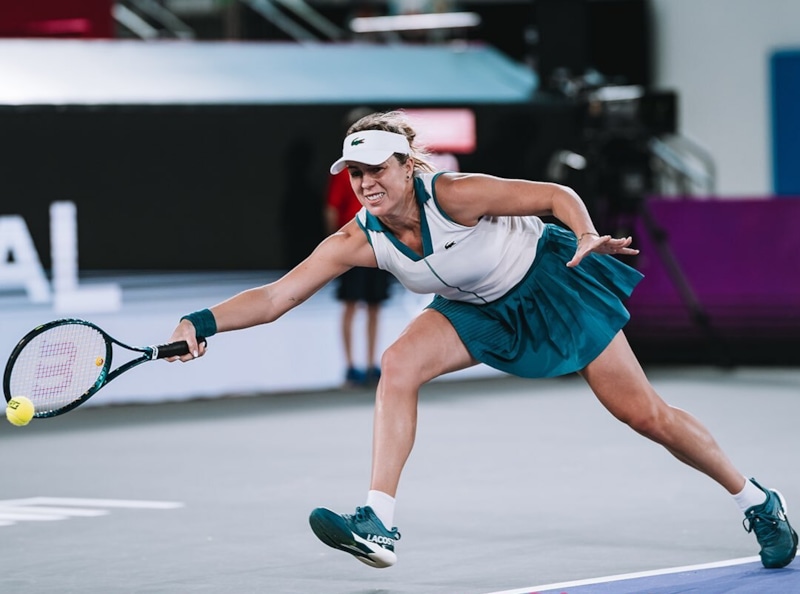 Анастасия Павлюченкова на турнире в Линце