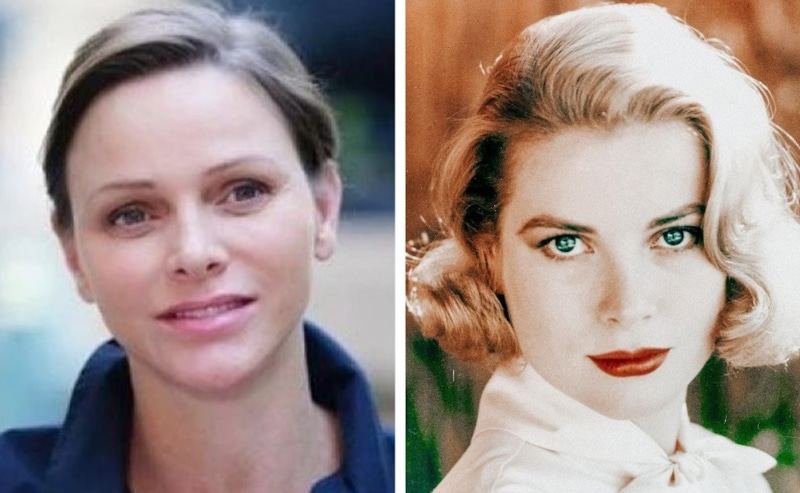 Княгиня Шарлен и Грейс Келли