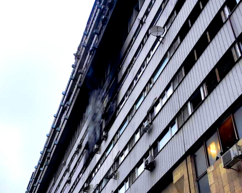 Пожар в знаменитом «Доме-корабле» в Москве унес жизни двух человек