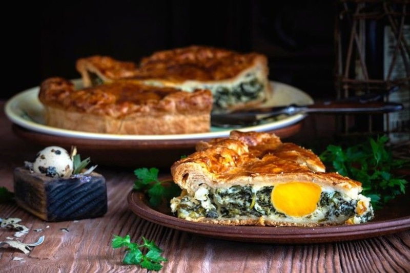 Паскуалина: итальянский пирог с начинкой Паскуалина: итальянский пирог с начинкой