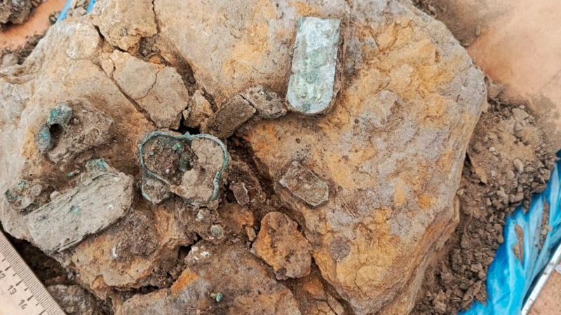 Аланский поясной набор: древняя находка