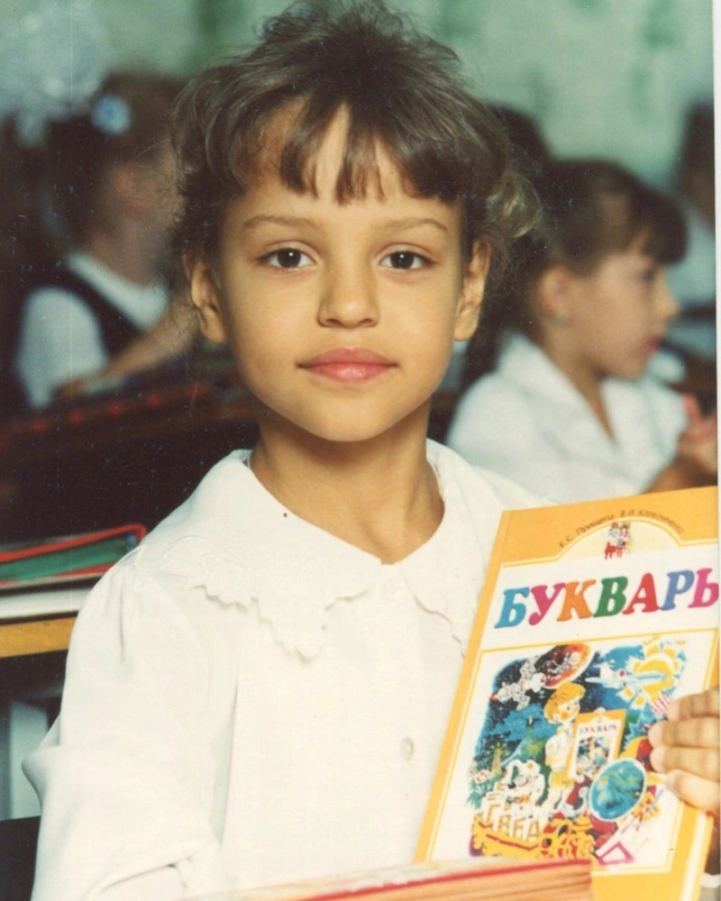 Сюзанна Каменская в детстве