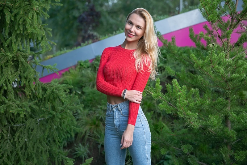 Ева Авеева на выставке «Сады и люди»