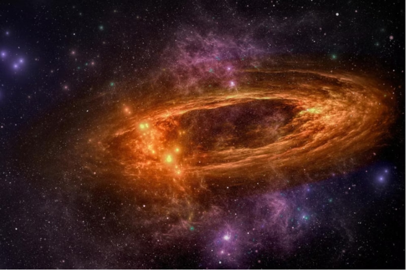 Двойная черная дыра: уникальная находка