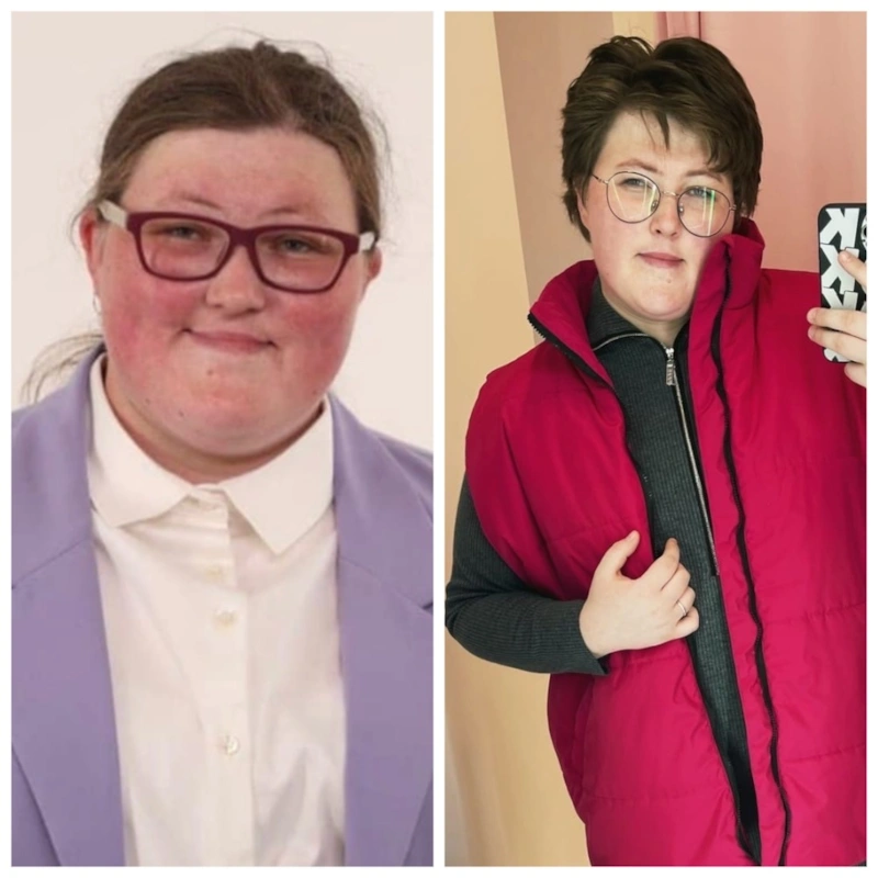 Екатерина Ванышева до и после похудения