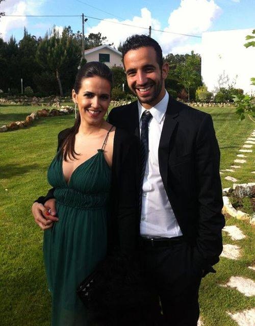 Рубен Аморим с женой