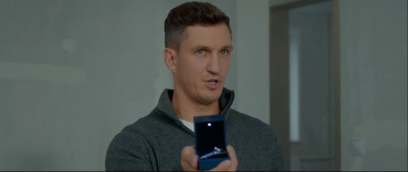 Алесь Снопковский в фильме «Втроем»