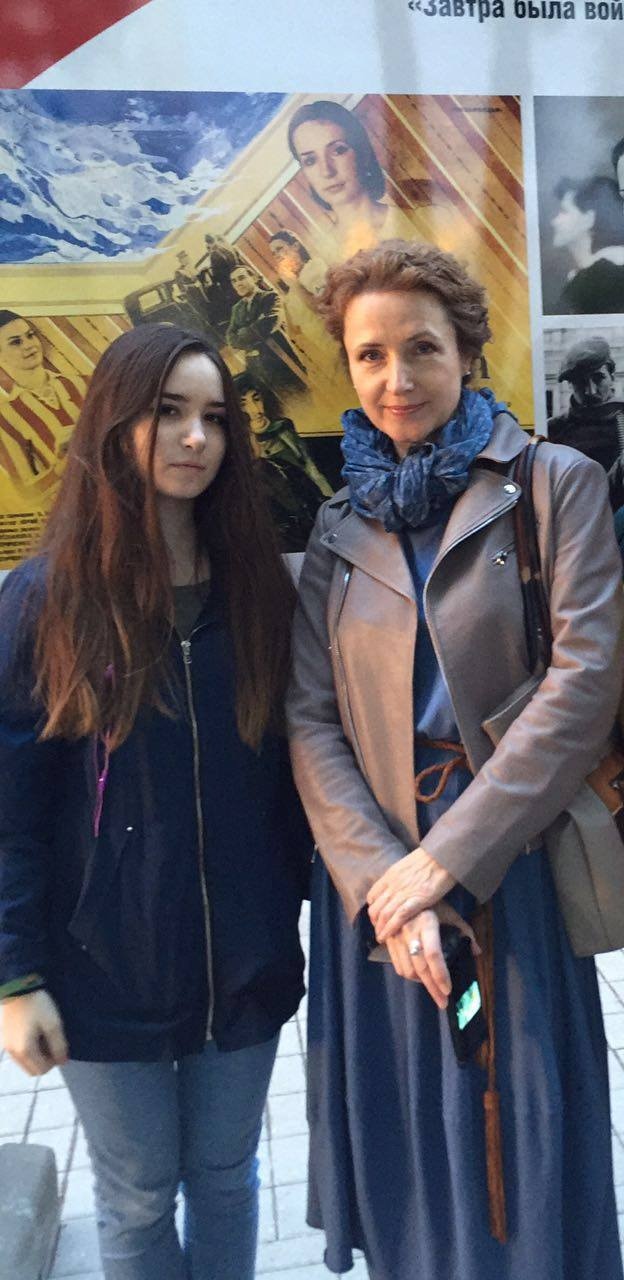 Юлия Тархова с дочерью