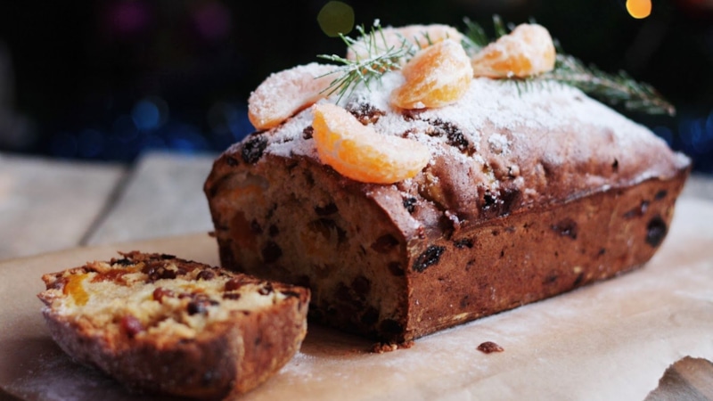 Рождественский кекс: орехи и аромат