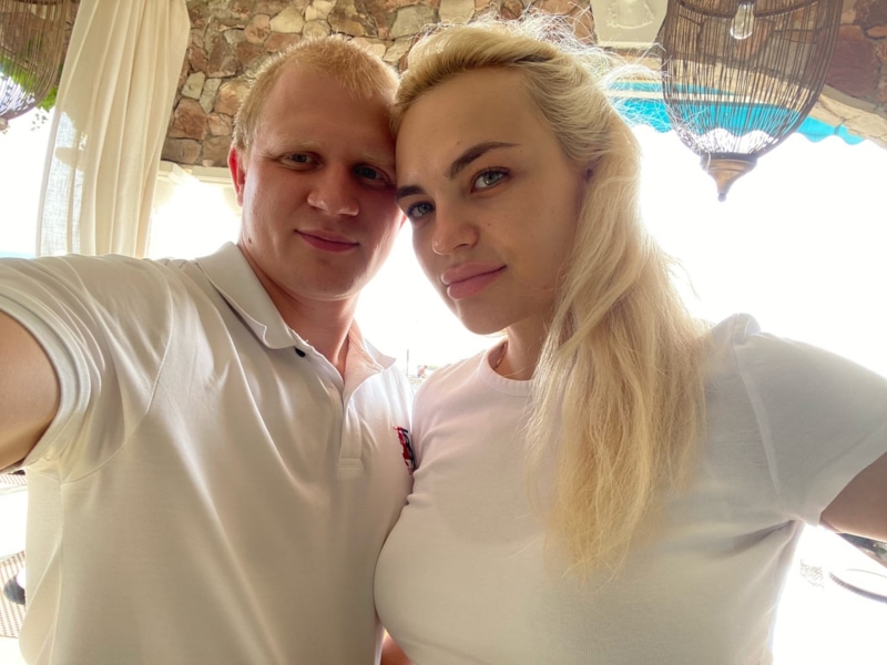 Сергей Шароварин и Виктория Комахина