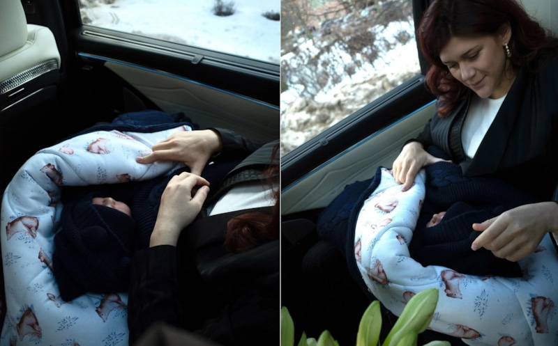 Ксения Дукалис стала мамой и показала новорождённого первенца