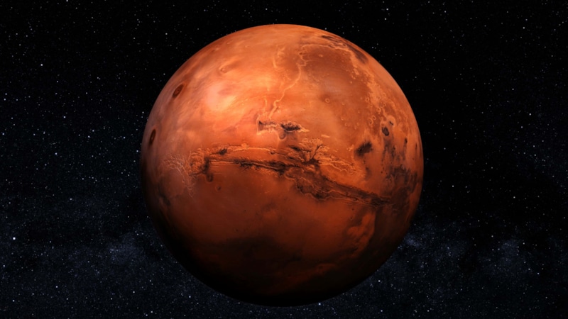 Марс и вулканы: следы воды и жизни