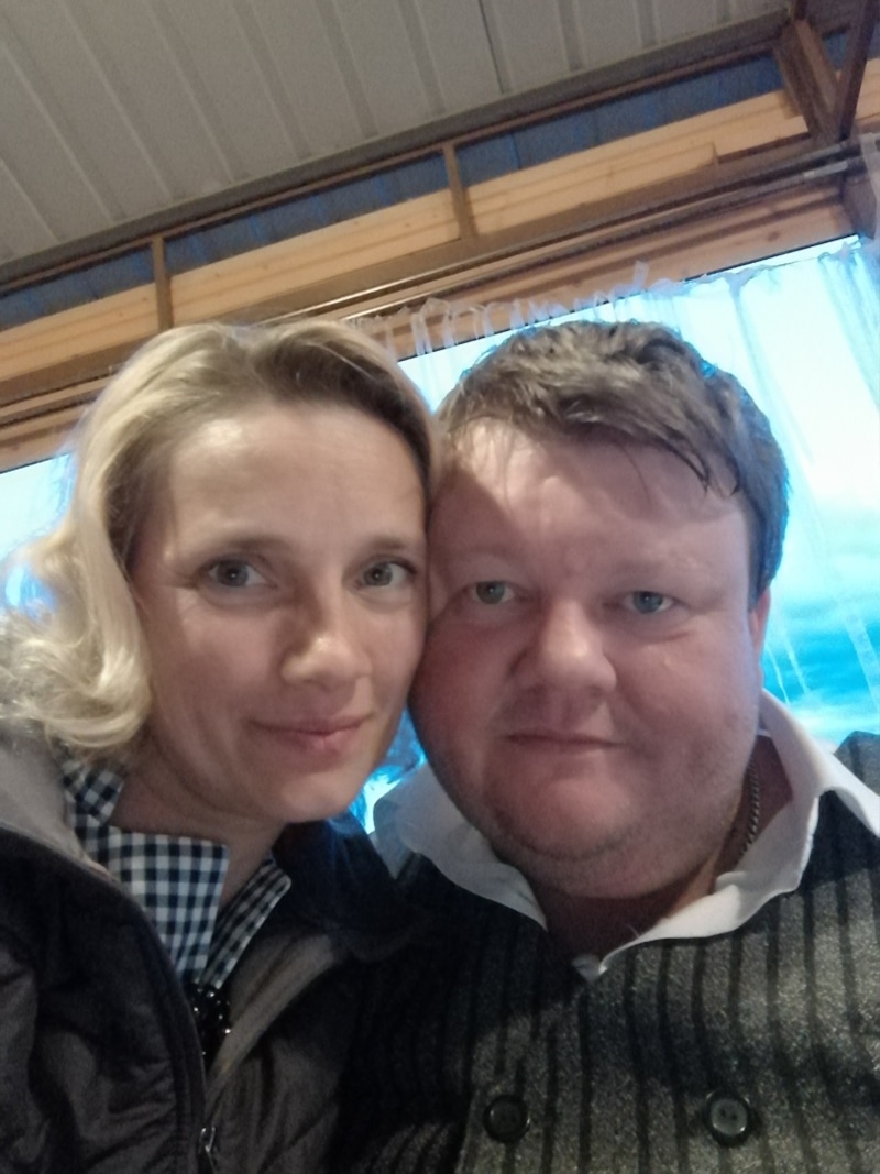 Евгений Косырев и его жена