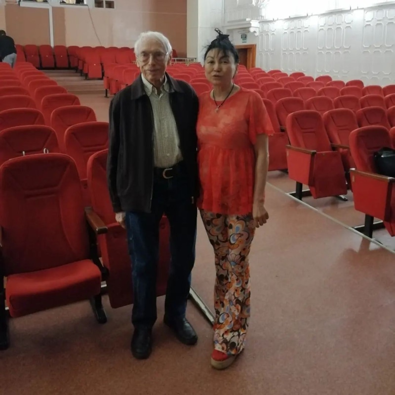 Муза Ли и Александр Зацепин