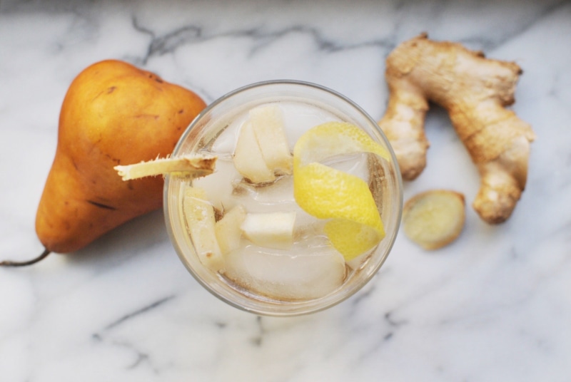 Коктейль из дыни и груши: вкус лета
