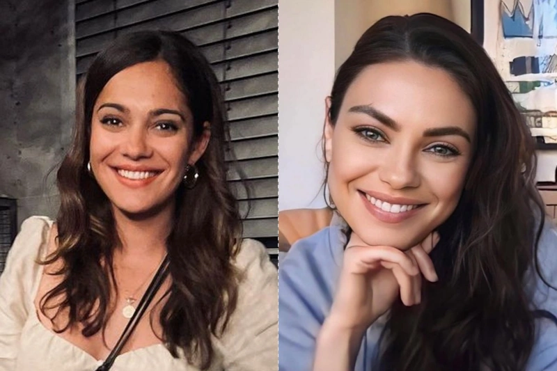 Нилам Фарук и Мила Кунис похожи