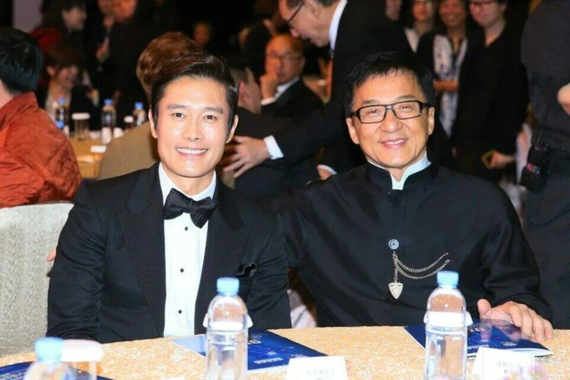 Ли Бён Хон и Джеки Чан