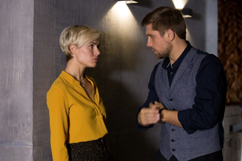 Лера (Виктория Маслова ) и Дэн (Роман Маякин) в сериале «Триггер» / Фото: Кинориум