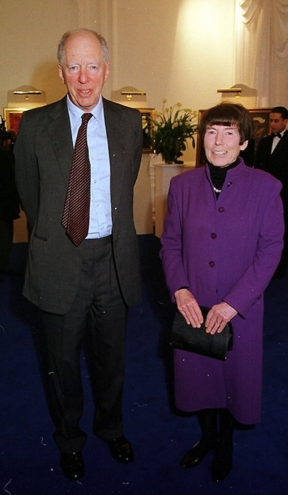 Джейкоб Ротшильд и жена Серена