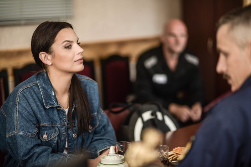 Ксения Лукьянчикова в образе Риты в сериале «Северная звезда» / Фото: Кинориум