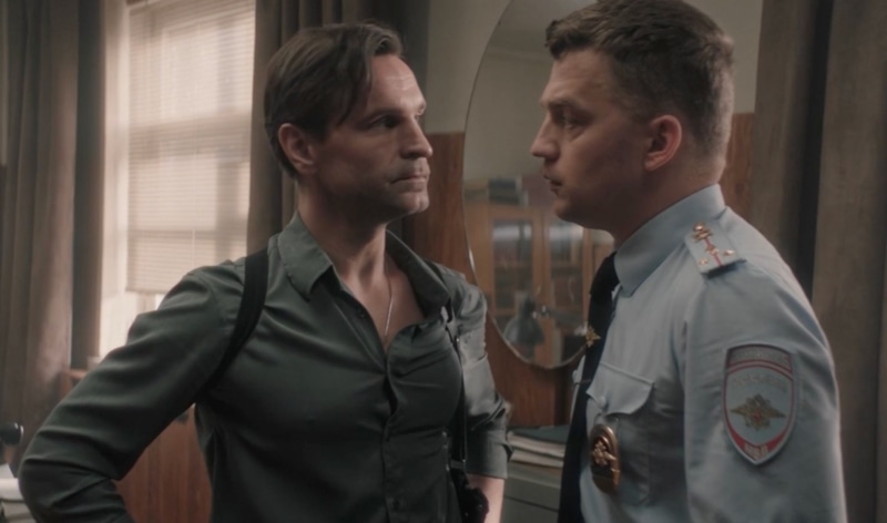 Василий Куценко (Алексей Демидов) и Саша Медный (Виктор Добронравов) / Фото: Кадр из сериала «Инспектор Гаврилов»