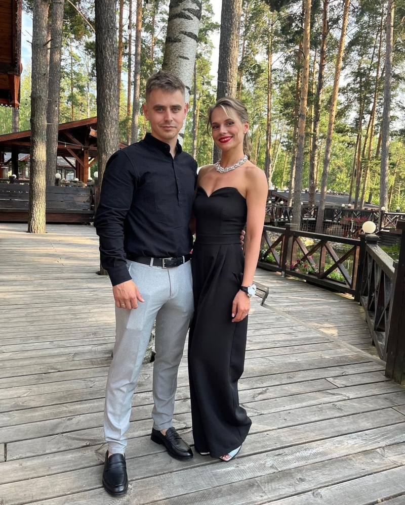 Анастасия Лошакова с мужем