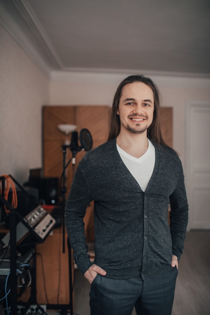 Участник группы «Черный кузнец» Николай Курпан