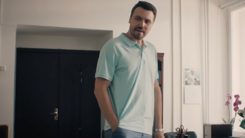 Сергей Громов в роли Юрия / Фото: Кадр из сериала «Детектив на все руки»