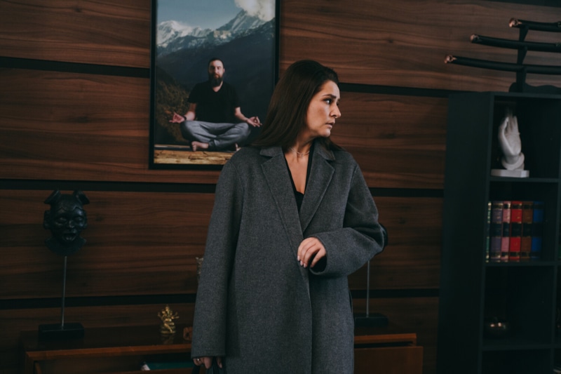 Глафира Тарханова в образе Марины в сериале «Обоюдное согласие» / Фото: Кинориум